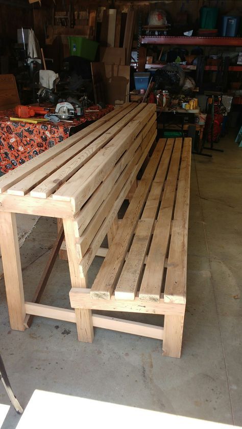 Dugout bench 12 feet long from my workshop Coldwater Primitives. Softball Dugout, Softball Bedroom, Diy Backyard Decor, Baseball Dugout, Backyard Baseball, Dug Out, Baseball Room, Batting Cages, Dutch House