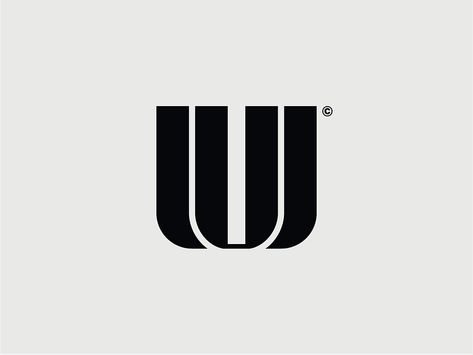 Letter U Logo by Connor Fowler on Dribbble U Typography, Letter U Logo, U Logo, Book Logo, Monogram Logo Design, Letter U, 3d Logo, Monogram Logo, Logo Icons