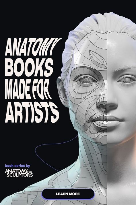 Form of the Head and Neck by Anatomy For Sculptors poster Anatomy Books For Artists, Anatomy Books, Books For Artists, Anatomy For Sculptors, Anatomy Book, Head Anatomy, Face Anatomy, Anatomy Sculpture, Portraiture Drawing