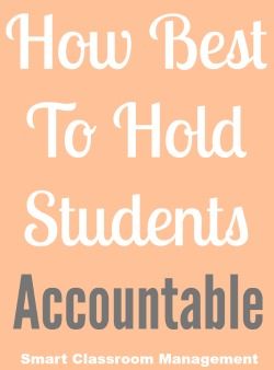 Why does it pain teachers to hold students accountable? Why are some so quick to ignore misbehavior, look the other way, or make excuses for it? Accountability is important, right? So what’s the problem? I have a few ideas. Teachers are slow to hold students accountable because… It can be stressful and at times seem … Difficult Students How To Handle, Teaching Techniques Classroom Management, Teacher Vs Students Classroom Management, Student Empowerment, Student Accountability Elementary, Student Accountability, Smart Classroom, Classroom Management Memes, Teaching Classroom Management