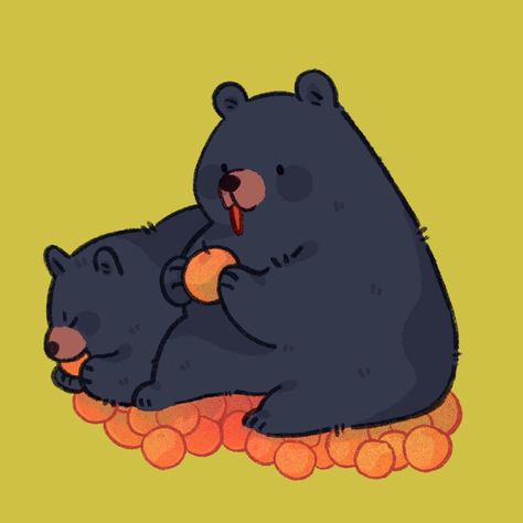 Bear Art Cute, 동화 삽화, 캐릭터 드로잉, Cute Doodle Art, Wow Art, Doodle Sketch, Bear Art, Dessin Adorable, Cute Little Drawings