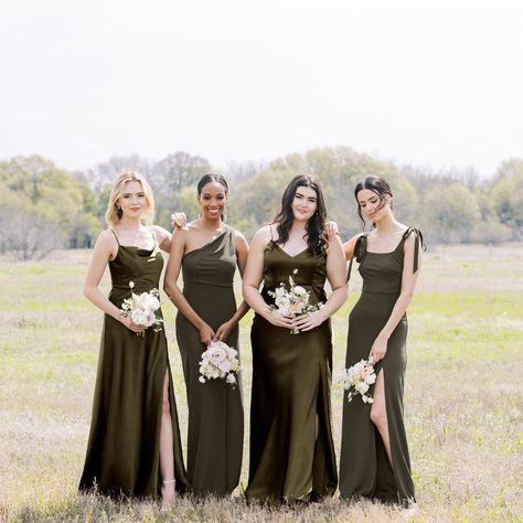 BIRDY GREY 🐥 (@birdygrey) • Instagram photos and videos Birdy Grey Olive, Olive Bridesmaid Dress, Olive Bridesmaid Dresses, Olive Green Bridesmaid Dresses, Sage Bridesmaid Dresses, Bridesmaid Dresses Under 100, Grecian Dress, Minimalist Wedding Decor, Wedding Roles