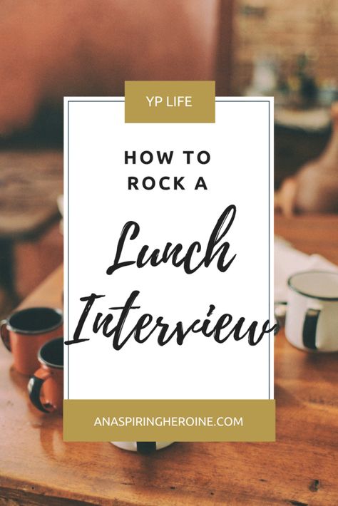 Congrats! You've scored a lunch interview with your potential employer. Now what? Here are a few things to consider (because a lunch interview is very different from the other interviews you've had) | An Aspiring Heroine Lunch Interview Outfit, Situational Interview Questions, Applying For A Job, Interview Outfits Women, Women In Leadership, Interview Preparation, Work Lunch, Career Woman, Interview Outfit