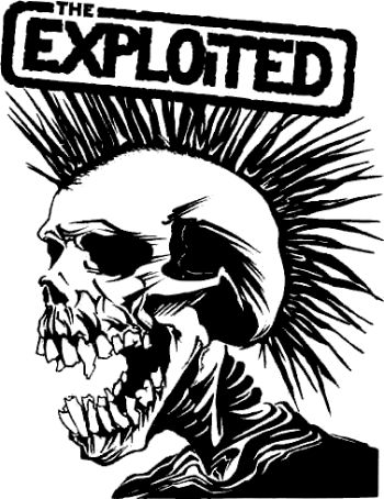 The Exploited logo Punk Logos, Punk Rock Art, Punk Logo, The Exploited, Anarcho Punk, Mixed Media Art Techniques, Punk Poster, One Piece Tattoos, Patch Ideas