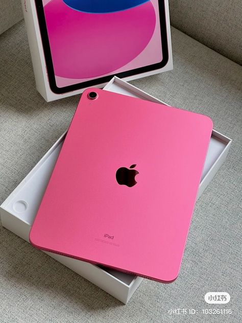 Apple Ipad 10th Generation, Apple Ecosystem, Pink Ipad, Ipad Essentials, Ipad 10th Generation, Ipad 10th Gen, Pink Lifestyle, Iphone Obsession, Ipad Aesthetic