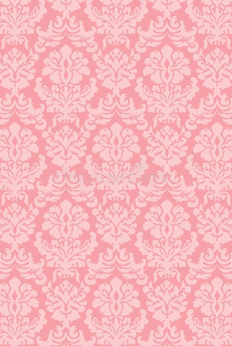 Victorian Wallpaper New Color. A classic victorian wallpaper pattern created in , #spon, #classic, #victorian, #Color, #Victorian, #Wallpaper #ad Pink Victorian Wallpaper, Pink Wallpaper Home, Pink Damask Wallpaper, Lavender Wallpaper, Hedda Gabler, Pink Backgrounds, Senior Thesis, Pink Victorian, Design Tech