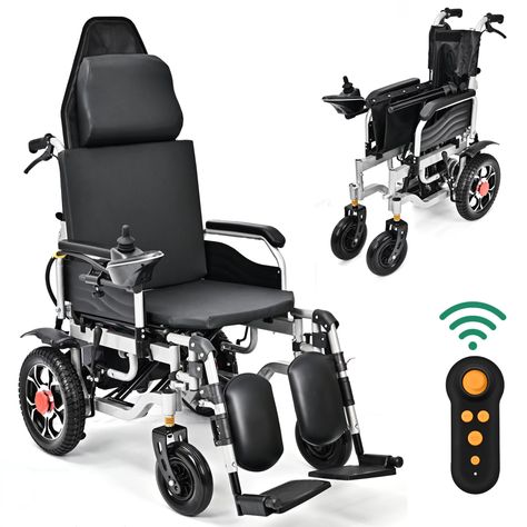 DIYAREA Portable Electric Wheelchair for Adults, Portable All Terrain Lightweight Wheelchairs, Foldable Motorized Power Wheel Chair, Reclining Backrest (20" Wide Seat) - Walmart.com Motorized Scooter, Power Wheel, Wheelchairs Design, Lightweight Wheelchair, Manual Wheelchair, Wheel Chair, Auto Spare Parts, Powered Wheelchair, Power Wheels