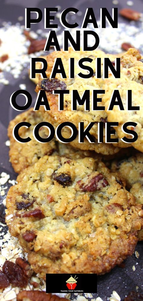 Very Easy Cookie Recipe, Oatmeal Cookies Soft, Raisin Oatmeal Cookies, Oatmeal Applesauce Cookies, Easy Delicious Cookies, Raisin Oatmeal, Cookies Soft And Chewy, Raisin Cookie Recipe, Amazing Cookie Recipes