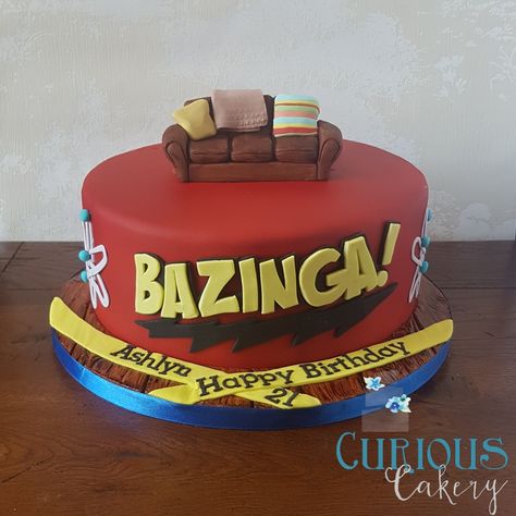 Big Bang Theory Cake, Cupcake House, Diy Birthday Gifts For Dad, The Big Band Theory, Cute Birthday Ideas, 19th Birthday, The Big Bang Theory, Cake Toppings, Cookie Cake