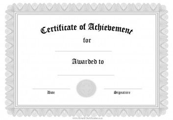 Free, editable certificates of achievement, excellence, or merit. Winner Certificate, Certificate Of Merit, Blank Certificate Template, Free Printable Certificates, Free Gift Certificate Template, Certificate Of Completion Template, Certificate Of Achievement Template, Blank Certificate, Free Certificate Templates