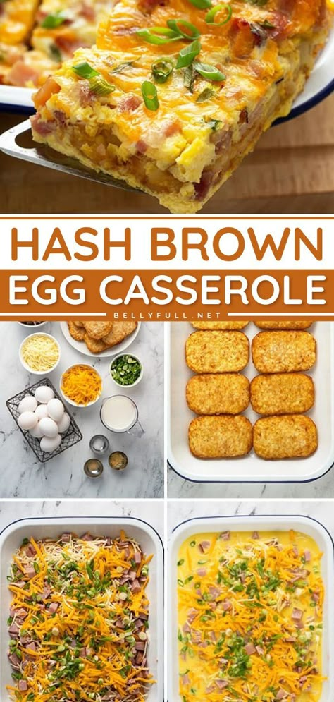 Hash Brown Egg Casserole, Brown Egg, Best Breakfast Casserole, Breakfast Casserole Easy, Egg Casserole, Breakfast Casseroles, Hash Brown, Hash Browns, Breakfast Meal Prep