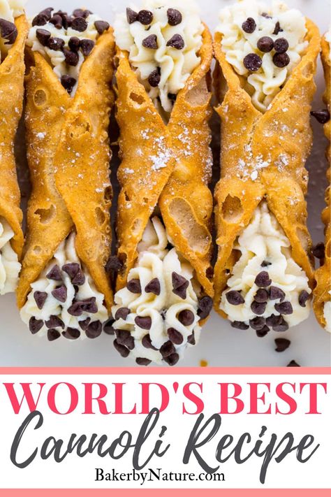 5-Ingredient Cannolis - Baker by Nature Cannoli Recipe Easy, Ricotta Recipes Dessert, Jamaican Christmas, Nigella Christmas, Indian Christmas, Cannoli Shells, Cannoli Filling, Pineapple Pie, Cannoli Recipe