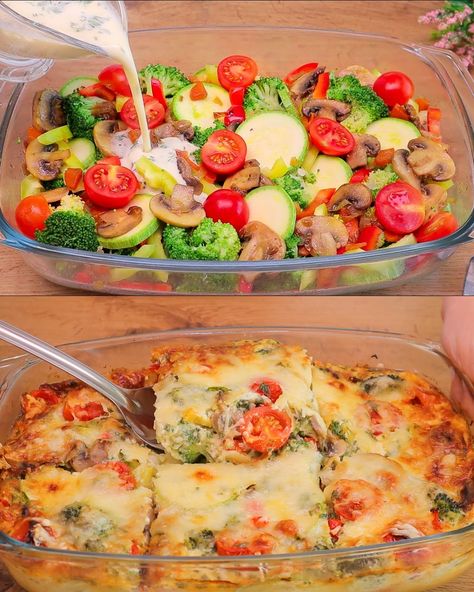 Delicious Vegetable Casserole - Greenku Recipes Veggie Keto Casserole, Outside Vegetable Garden Ideas, Veggie Tray Leftovers Recipe, Recipes To Use Up Veggies, Vegetable Medley Casserole With Ritz Crackers, Best Keto Vegetable Recipes, Veggie Brunch Recipes, Green Vegetable Recipes Side Dishes, Keto Veggie Casserole Recipes