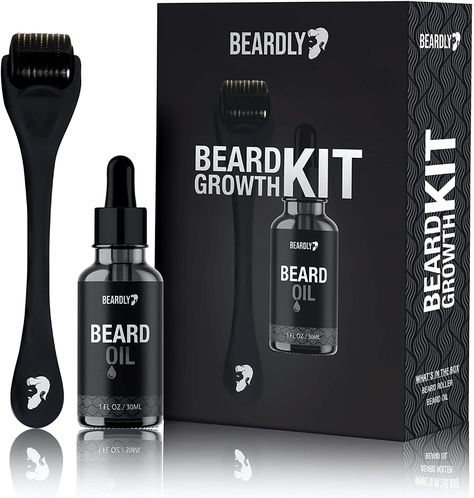 Beard Growth Kit, Grow A Beard, Facial Hair Growth, Hair Growth For Men, Mens Facial Hair Styles, Grow Beard, Beard Growth, Derma Roller, Makeup Guru