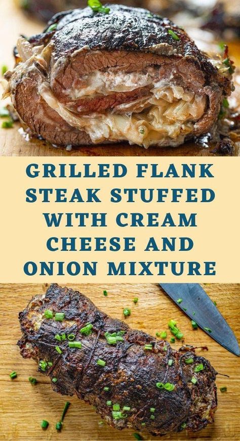 Flank Steak Recipes Roll Ups, Stuffed Flank Steak Recipes Grilled, Stuffed Skirt Steak Recipes Oven, Smoked Stuffed Flank Steak, Flank Steak Pinwheels Smoker, Wrapped Flank Steak Recipes, Beef Roll Ups With Cream Cheese, Rolled Skirt Steak Recipes, Rolled Beef Recipes Flank Steak