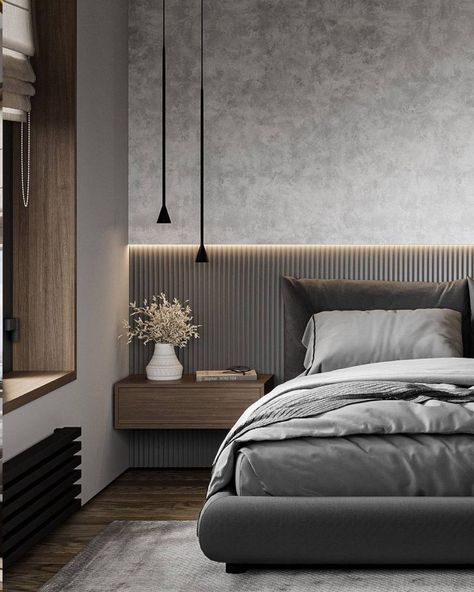 Beedrom Ideas, Sleeping Room Design, Masculine Bedroom Decor, Geometric Bedroom, Desain Pantry, Bedroom Ideas Aesthetic, Bedroom Interior Design Luxury, Modern Luxury Bedroom, Belek