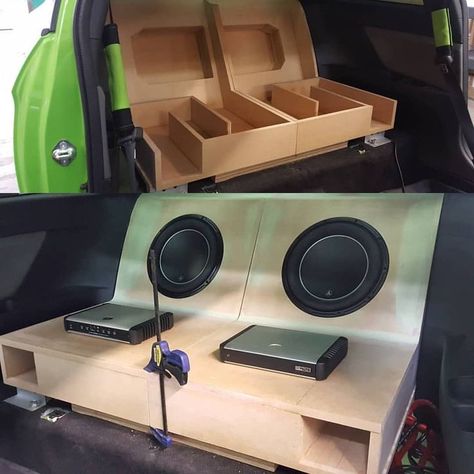 Follow us @subwooferboxdesigns -- Box by @warrenjwilliams -- Follow us @subwooferboxdesigns -- Shop at www.ctsounds.com Click the link in… | Instagram Car Audio Systems Boxes, Truck Subwoofer Box, Truck Audio System, Custom Subwoofer Box, Custom Speaker Boxes, Diy Boombox, Truck Audio, Car Audio Fabrication, Diy Subwoofer