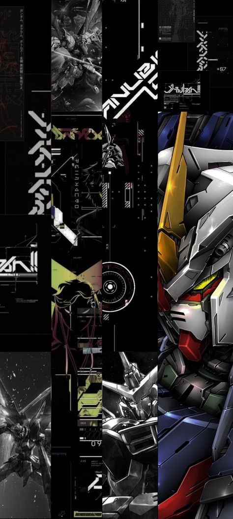 Gundam Mecha, Mobile Suit Gundam Wing, Android Wallpaper Dark, Mobile Skin, Qhd Wallpaper, Gundam Wallpapers, Cool Backgrounds Wallpapers, Gundam Seed, Technology Wallpaper