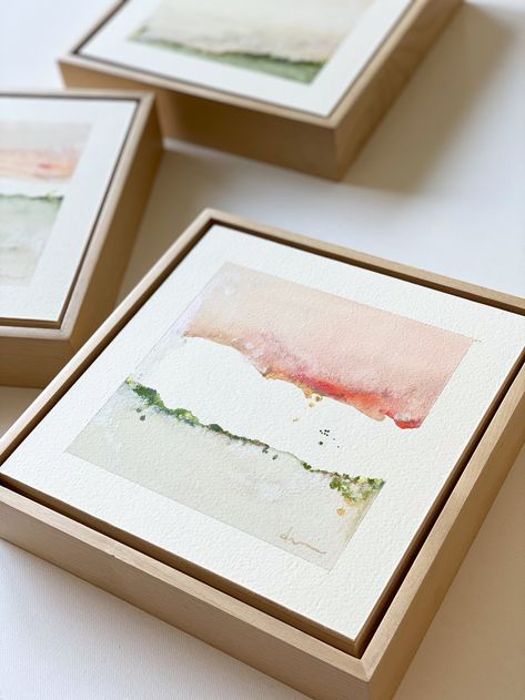 PORTFOLIO — dawn m trimble | art Framing Watercolor Paintings, Aquarelle Painting Landscape, Abstract Landscape Watercolor, Cotton Watercolor, Abstract Watercolor Landscape, Framed Watercolor, Water Abstract, Landscape Modern, Landscape Watercolor