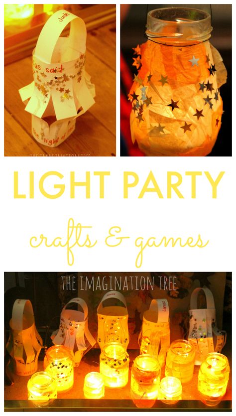 Here are some light party crafts and games ideas to help you create a fun and positive halloween alternative celebration party for kids! Halloween Alternatives, Christian Halloween, Imagination Tree, Learning For Kids, Easy Halloween Party, Bobbing For Apples, Light Party, Party Crafts, Light Games