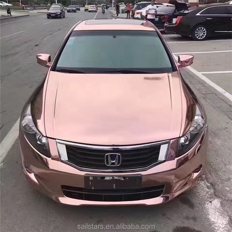 Mirror Vinyl, Vinyl Wrap Car, Chrome Mirror, Rose Gold Mirror, Body Mirror, Gold Vinyl, Vinyl Wrap, Car Wrap, Car Mirror