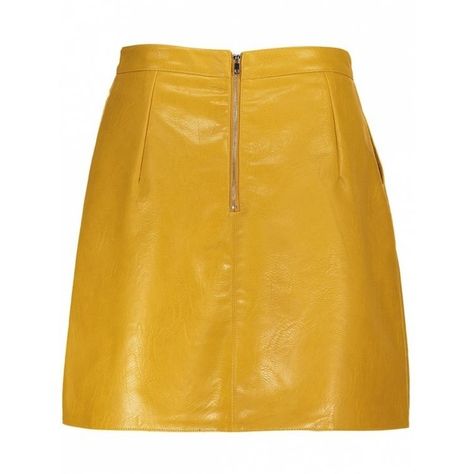 A Line PU Leather Mini Skirt ($15) ❤ liked on Polyvore featuring skirts, mini skirts, pleather skirt, yellow a line skirt, short skirts, short a line skirt and pu leather skirt Short A Line Skirt, Mini Skirts Fashion, Leather A Line Skirt, Yellow Mini Skirt, Long Outfit, Pu Leather Skirt, Winter Skirt Outfit, Skirts Short, Date Night Outfit Classy