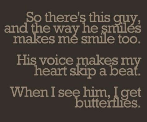 When I See Him, Make Me Smile Quotes, Things About Boyfriends, He Makes Me Smile, His Voice, Men Quotes, Boyfriend Quotes, You Gave Up, Quotes For Him