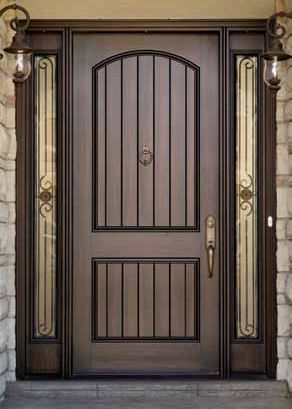 brick house 101 Best Interior Door Design Ideas for Stylish and Modern Home front door paint colors Replace Exterior Door, Rustic Entry Doors, Pintu Interior, Entry Door With Sidelights, Rustic Front Door, Fiberglass Entry Doors, Front Door Paint Colors, Main Entrance Door, Wooden Front Door Design