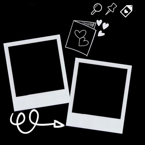 Polaroid Frames, Polaroid Picture Frame, Polaroid Template, Happy Birthday Template, Instagram Photo Frame, Happy Birthday Posters, Birthday Post Instagram, Overlays Instagram, Polaroid Frame