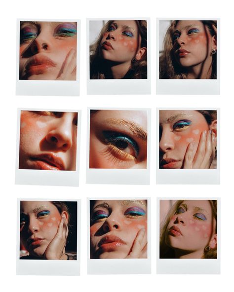 #photography #editorialphotography Polaroid Editorial, Easy Bake, Glamour Shots, Huda Beauty, Editorial Photography, Fashion Makeup, Editorial Fashion, Halloween Face Makeup, Editorial