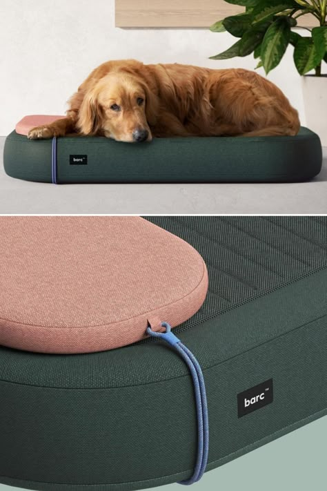 Comfy Bed for Dog Minimalist Dog Bed, Dog Beds Aesthetic, Aesthetic Dog Bed, Beds Aesthetic, Dog Bed Design, Diy Dog Beds, Cute Dog Bed, Dog Bed Ideas, Pet Gadgets