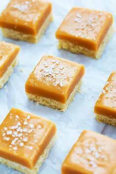 Salted Caramel Shortbread | Creme de la Crumb Salted Caramel Desserts, Caramel Shortbread, Caramel Desserts, Salty Treats, Caramel Recipes, Holiday Baking, Sweet And Salty, Candy Recipes, Salted Caramel