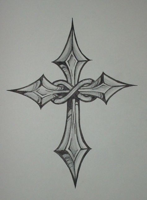 Crosses Drawing Sketches, Fancy Cross Drawing, Cross Drawing Sketches Pencil, Cool Cross Drawings, Cross Designs Drawings, Cross Drawing Sketches, Cross Tattoo Stencil, Cross Tattoo Men, Tattoo Designs Cross