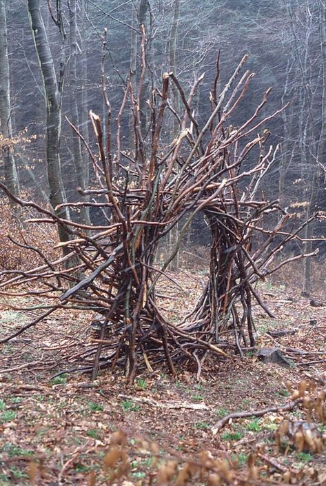 Circular Arch, Andy Goldsworthy, Magic Forest, Earth Art, Broken China, Forest Art, Nature Crafts, Outdoor Art, Arte Floral