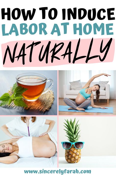 Natural induction methods that are safe and simple for moms to help induce labor at home. If you want to avoid a medical induction, try these tips so you can meet your baby! Tips every pregnant mom should know. #inducelabor #laborinduction #labor #laboranddelivery #naturalchildbirth #childbirth #bestbabytips Early Labor Contractions, Natural Induction Methods, Induce Labor At Home, Ways To Induce Labor, Labor At Home, Natural Induction, Induction Labor, Birth Tips, Contractions Labor