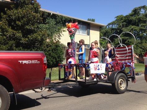 olympic parade floats | Olympic float Homecoming Floats, Relay For Life, Parade Float, Crown Heights, Summer Olympics, Oklahoma City, The East, Tree House, The South