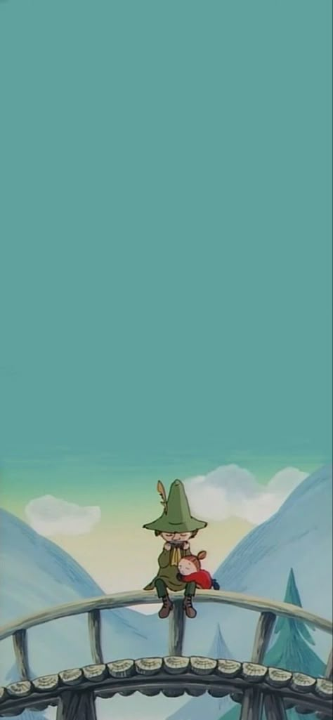 Snufkin Phone Wallpaper, Moomin Snufkin Wallpaper, The Moomins Wallpaper, Moomin Wallpaper Ipad, Snufkin Wallpaper Aesthetic, Moomin Homescreen, Moomin Phone Wallpaper, Cute Moomin Icons, Moominvalley Wallpaper