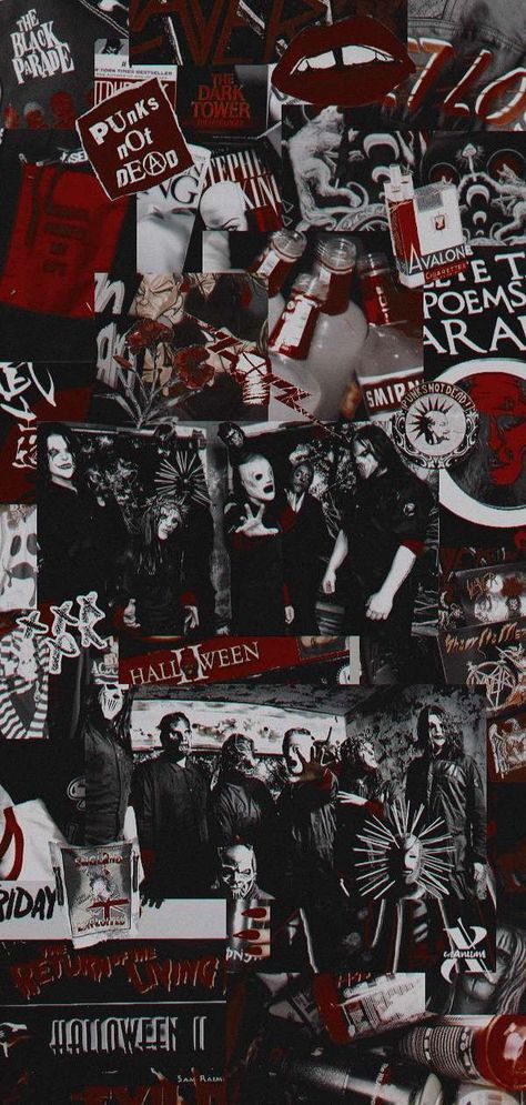 Metalhead Aesthetic Wallpaper, Slipknot Band, The Dark Tower, Dark Images, Raven Teen Titans, Band Wallpapers, Harry Potter Marauders, Metallic Wallpaper, An Aesthetic