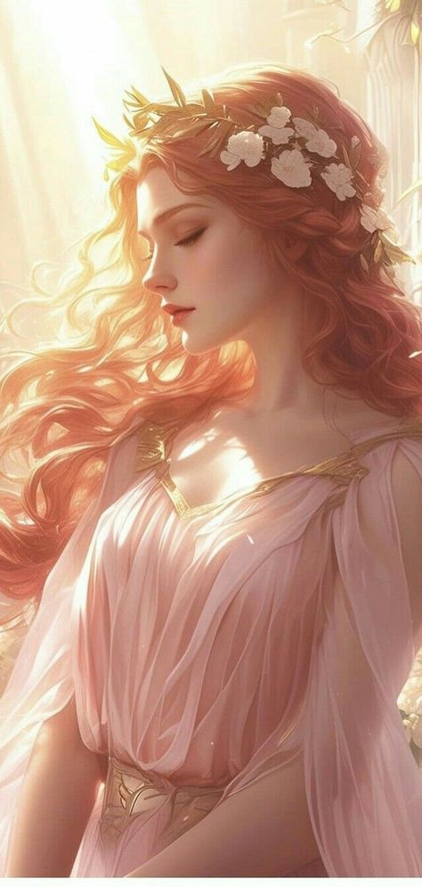 Aphrodite Painting, Persephone Art, Aphrodite Altar, Aphrodite Art, Persephone Goddess, Aphrodite Aesthetic, Goddess Aphrodite, Aphrodite Goddess, Anime Show