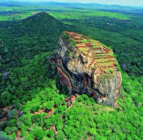 Sigiriya rock fortress, Sri Lanka Sigiriya Rock, Breathtaking Places, Corfu, Magical Places, Photography Nature, Lake District, Places Around The World, Special Places, Most Beautiful Places