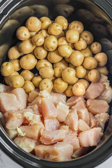 Slow Cooker Chicken With Potatoes, Chicken And Potatoes Crockpot Recipes Easy, One Pot Chicken Potatoes, Garlic Chicken And Potatoes Crockpot, Instapot Chicken And Potatoes Recipes, Crock Pot Chicken And Potatoes Recipes, Chicken Breast And Potatoes Crock Pot, Chicken Carrots Potatoes Crock Pot, Dump Crockpot Recipes Easy