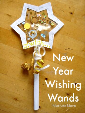 Do you make New Year resolutions with your children? Here’s a lovely New Year craft for children that encourages them to think about their hopes and dreams for the year ahead: a magic wishing wand craft.     Wishing Wand New Year craft for children   Materials needed: :: card :: scissors :: sticky backed … New Year Craft For Kids, Wand Craft, Craft For Kids Easy, News Years Crafts For Kids, New Years With Kids, New Year Craft, Winter Break Activities, Craft For Children, New Year's Eve Crafts