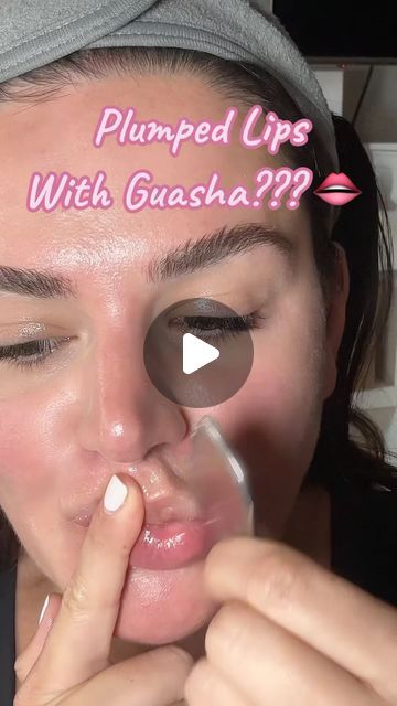 Naturally Plump Lips, Gua Sha Technique, Gua Sha Massage, Gua Sha Facial, Gua Sha Tools, Plump Lips, Facial Exercises, Face Yoga, Face Massage