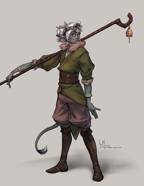 Druid Oc Male, Tiefling Druid Male, Shifter Dnd Male, Tiefling Druid Female, Shepherd Druid, Theros Art, Tiefling Druid, Dnd Cosplay, Fantasy Western