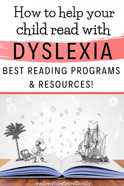 Learning to read with dyslexia can be challenging, but there are many excellent dyslexia reading programs and activities as well as strategies to assist. I homeschool my three daughters, including one with dyslexia, and have shared my best tips and dyslexia reading programs in this blog post. #dyslexia #dyslexiastrategies #dyslexiaactivities #dyslexiahomeschool #specialneedshomeschool Dyslexic Students, Free Homeschool Curriculum, Reading Help, Literacy Resources, Learning Techniques, Reading Intervention, Learning To Read, Reading Program, Three Daughters