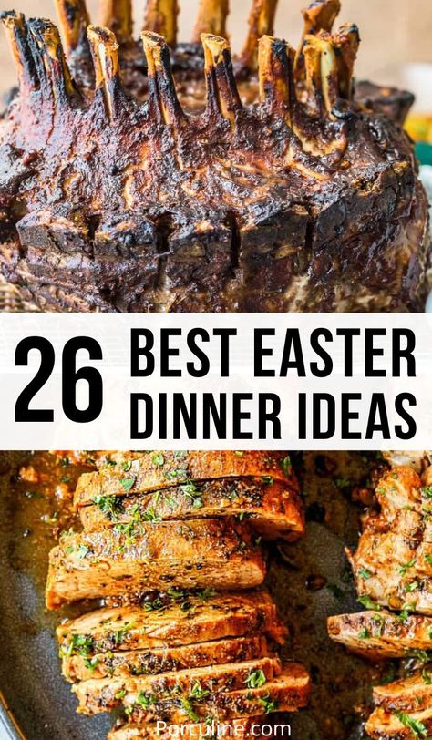 If you’re looking for some delicious Easter dinner ideas, you’ve come to the right place! These best ideas will help you plan this year's Easter menu! Best Easter Dinner, Easter Dinner Ideas, Easy Easter Dinner, Easter Dinner Menus, Easter Dishes, Healthy Easter, Easter Lunch, Easter Menu, Easter Dinner Recipes