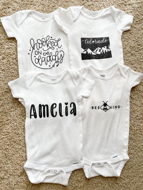 Baby Onsie Cricut Size, Gender Neutral Cricut Onesie, Diy Onsies For Boys Onesie Decorating, Cricut Baby Shower Gifts One Piece & Sets, Alternative Onesies Cricut, Matching Sister Shirts, Matching Sisters, Cricut Baby, White Onesie