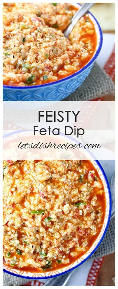 Feisty Feta Dip Holiday Dips, Hors Devours, Greek Dip, Dip Dip, Dips Recipes, Picnic Recipes, Salsa Recipes, Feta Dip, Party Appetizers