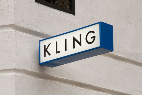 KLING on Behance Storefront Signage, Blade Sign, Light Box Sign, Store Signage, Retail Signage, Shop Signage, Sign Board Design, Wayfinding Design, Exterior Signage