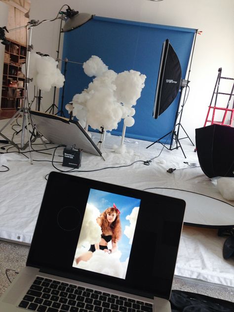 Photography Lighting Setup, Nice Life, Fairies Photos, Cloud Photos, Concept Photography, Clouds Photography, Backdrop Ideas, Cloud Art, Studio Shoot